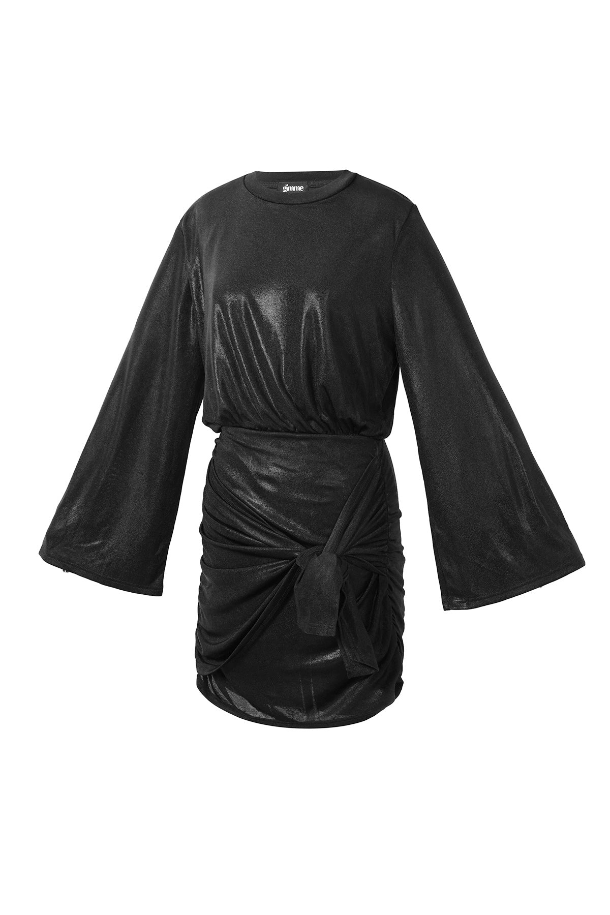 Festliches funkelndes Wickelkleid