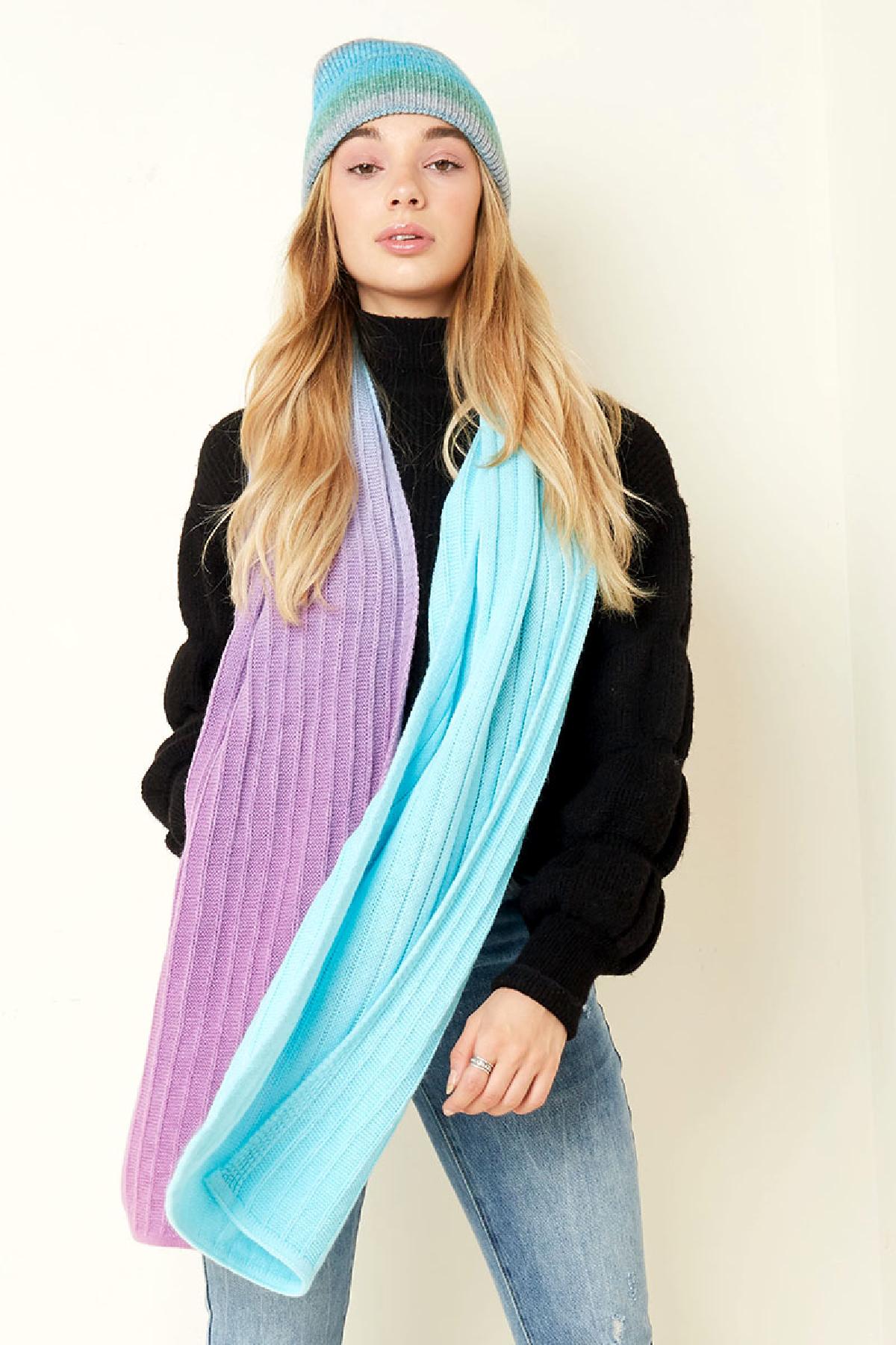 Krawattenschal Grün Acryl