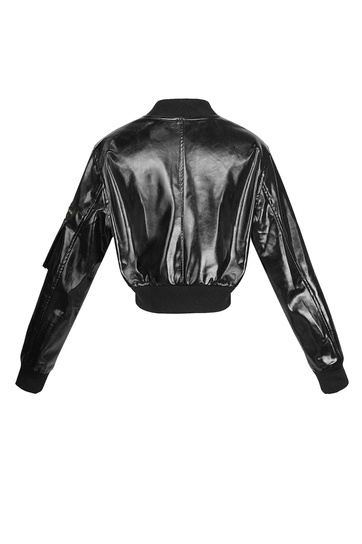 PU-Bikerjacke