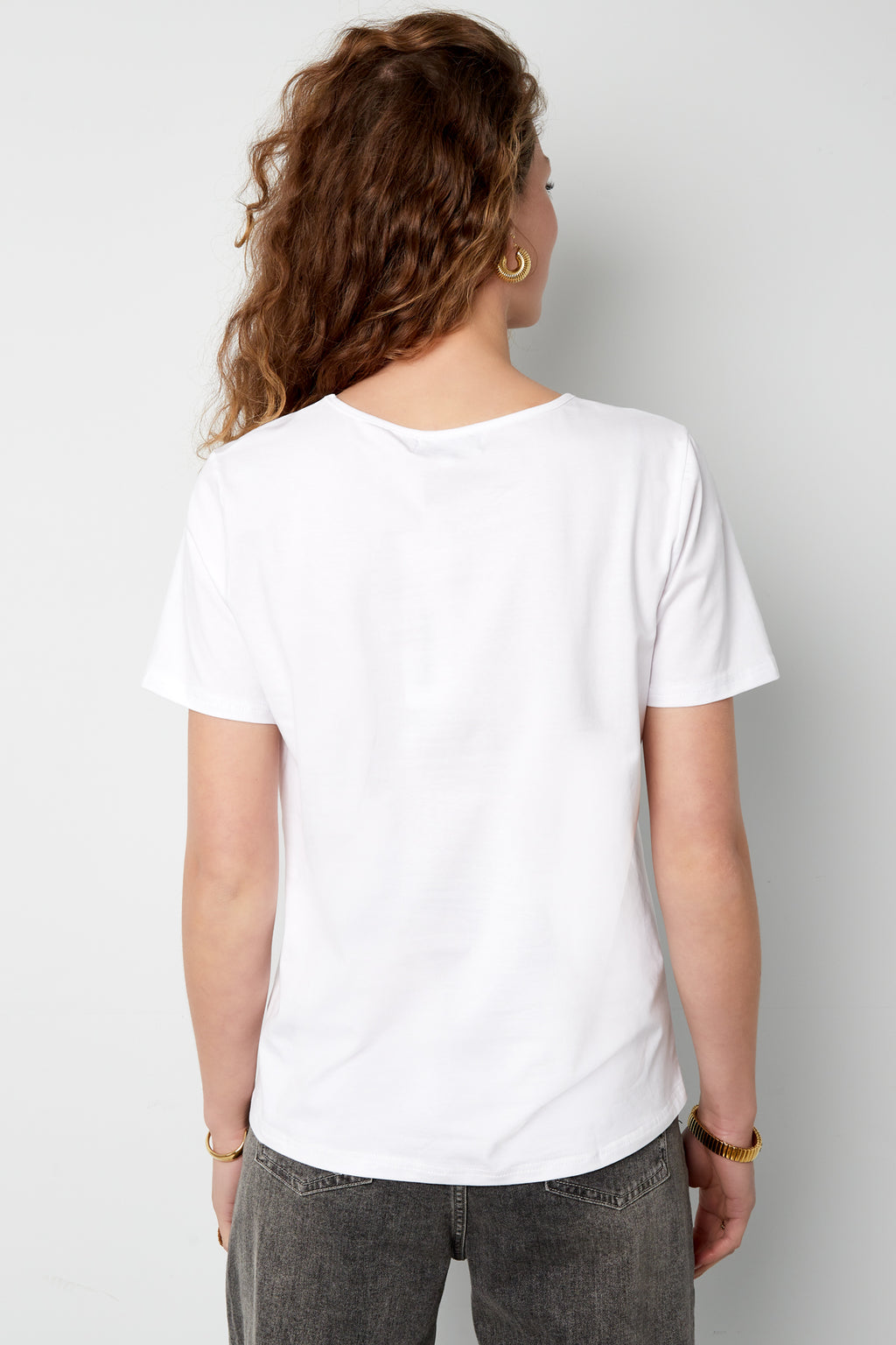 Mini-T-Shirt „Me & You“ – Weiß