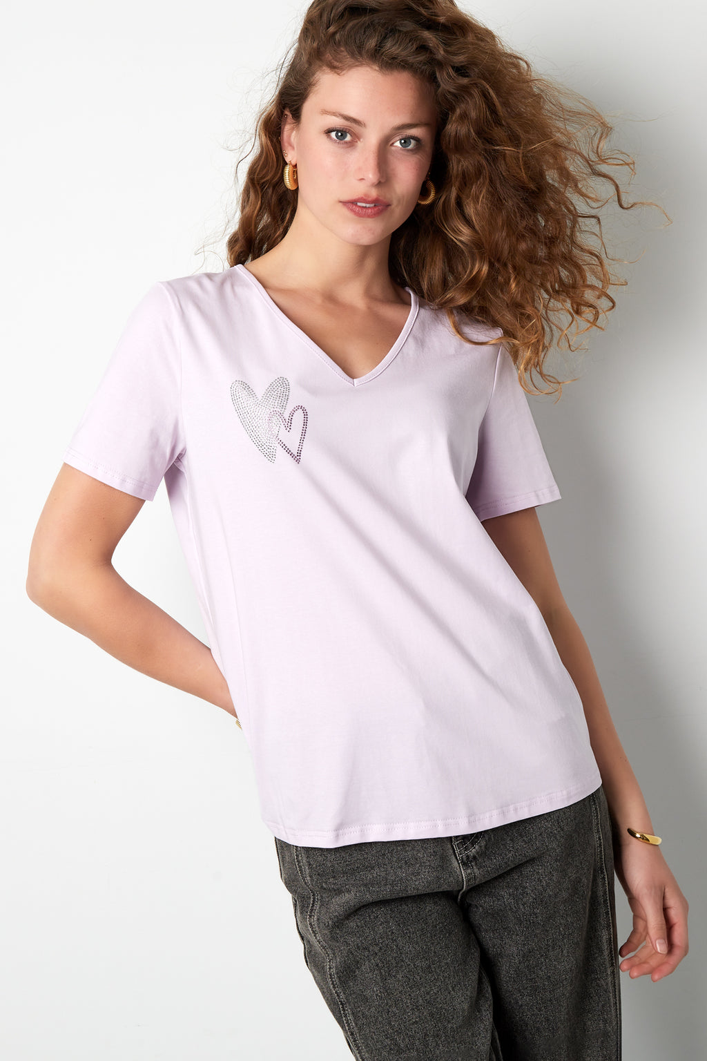 Mini-T-Shirt „Me & You“ – Weiß