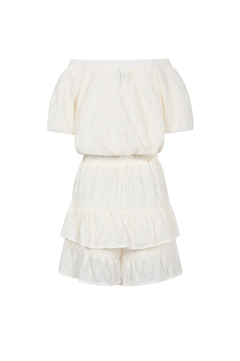 Polyesterfaser (Polyester) Bodys Einfarbig Lässig Frühling/Sommer Rüschenrand Kleidung