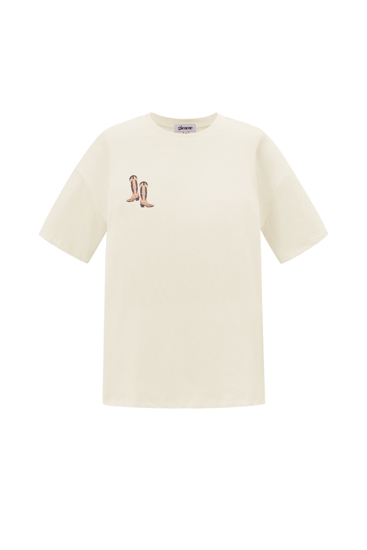 T-Shirt Cowboystiefel