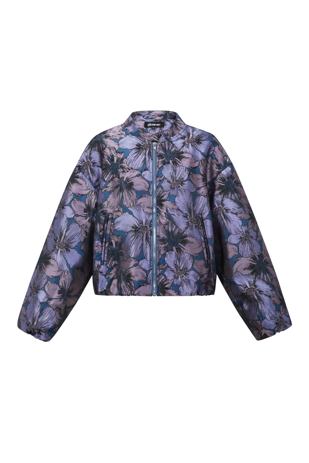 Jacquardjacke Blume