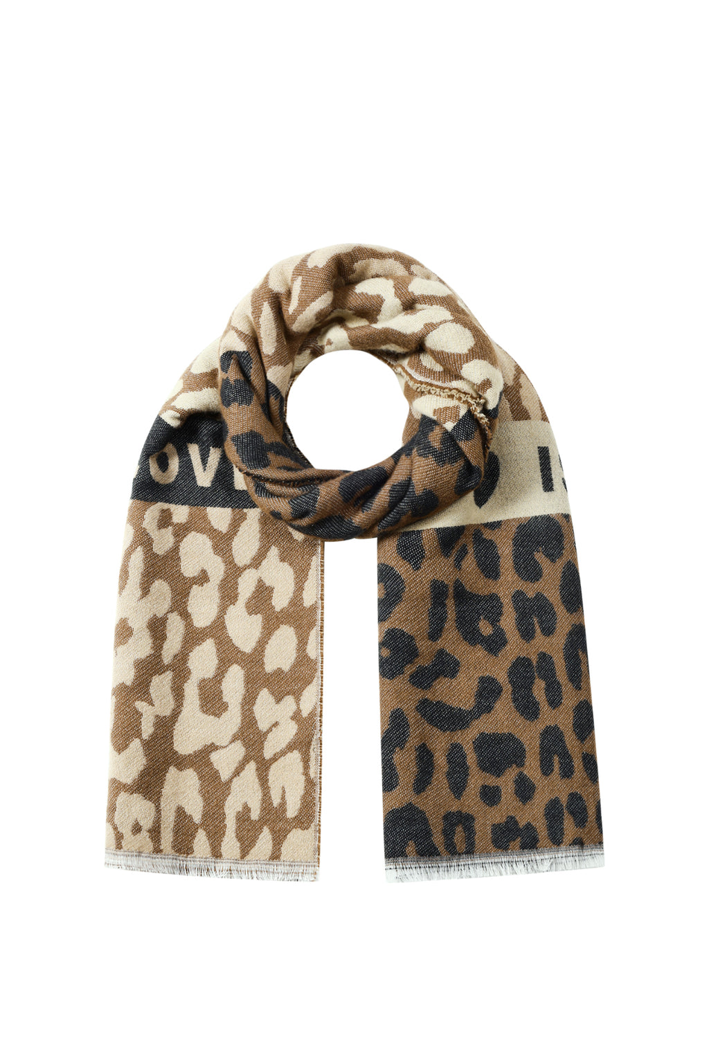 Winterschals Leopardenmuster Lässig Acryl Tägliche Accessoires