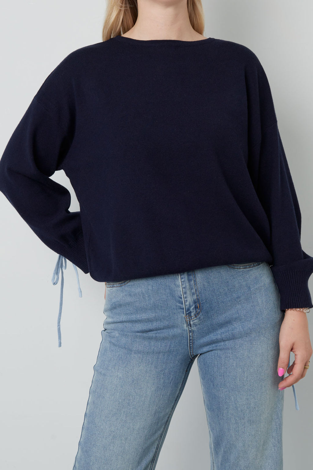 Pullover mit Spitze