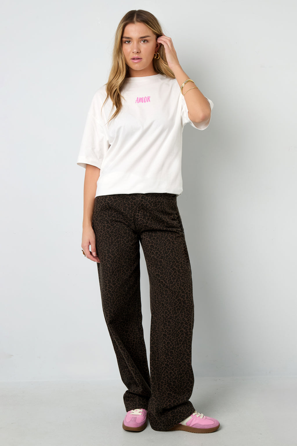 Oversize-T-Shirt „Amor por el mar“