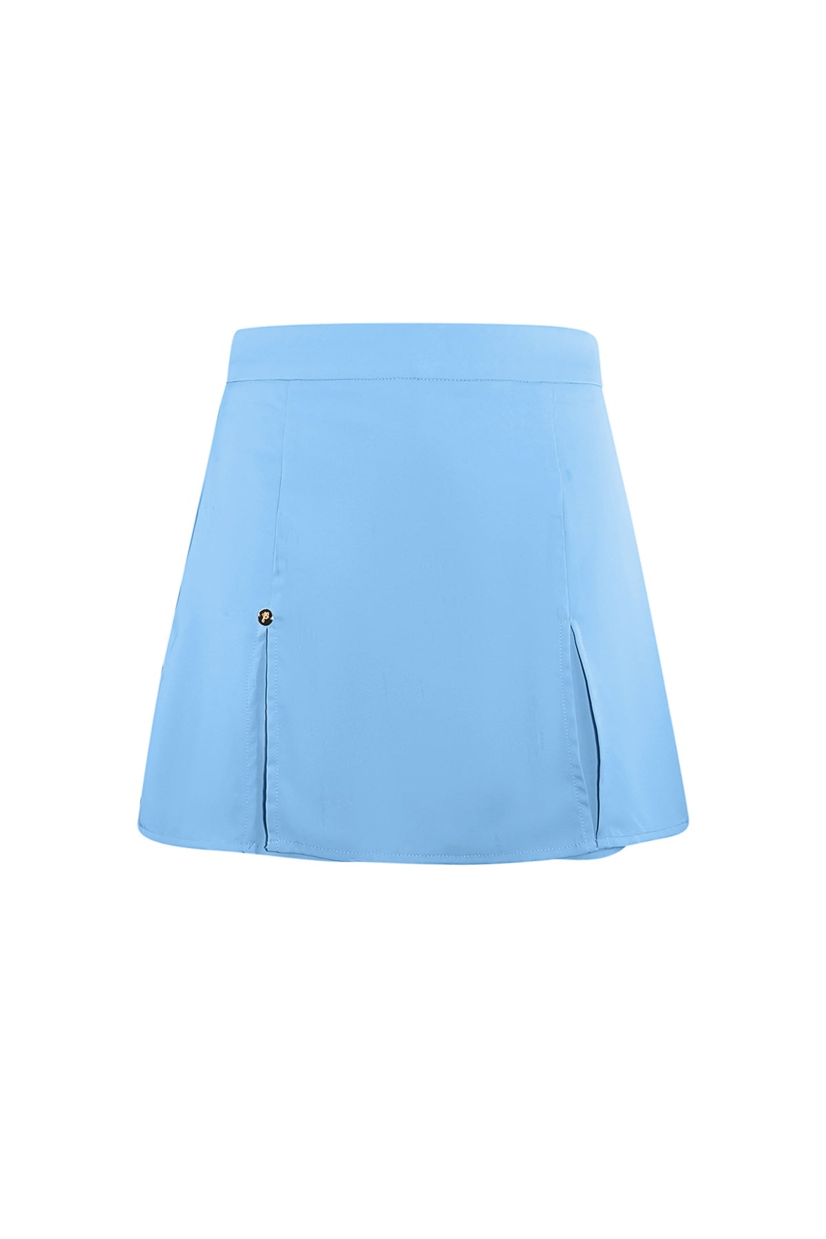 Pastellfarbener Basic-Mini-Skort