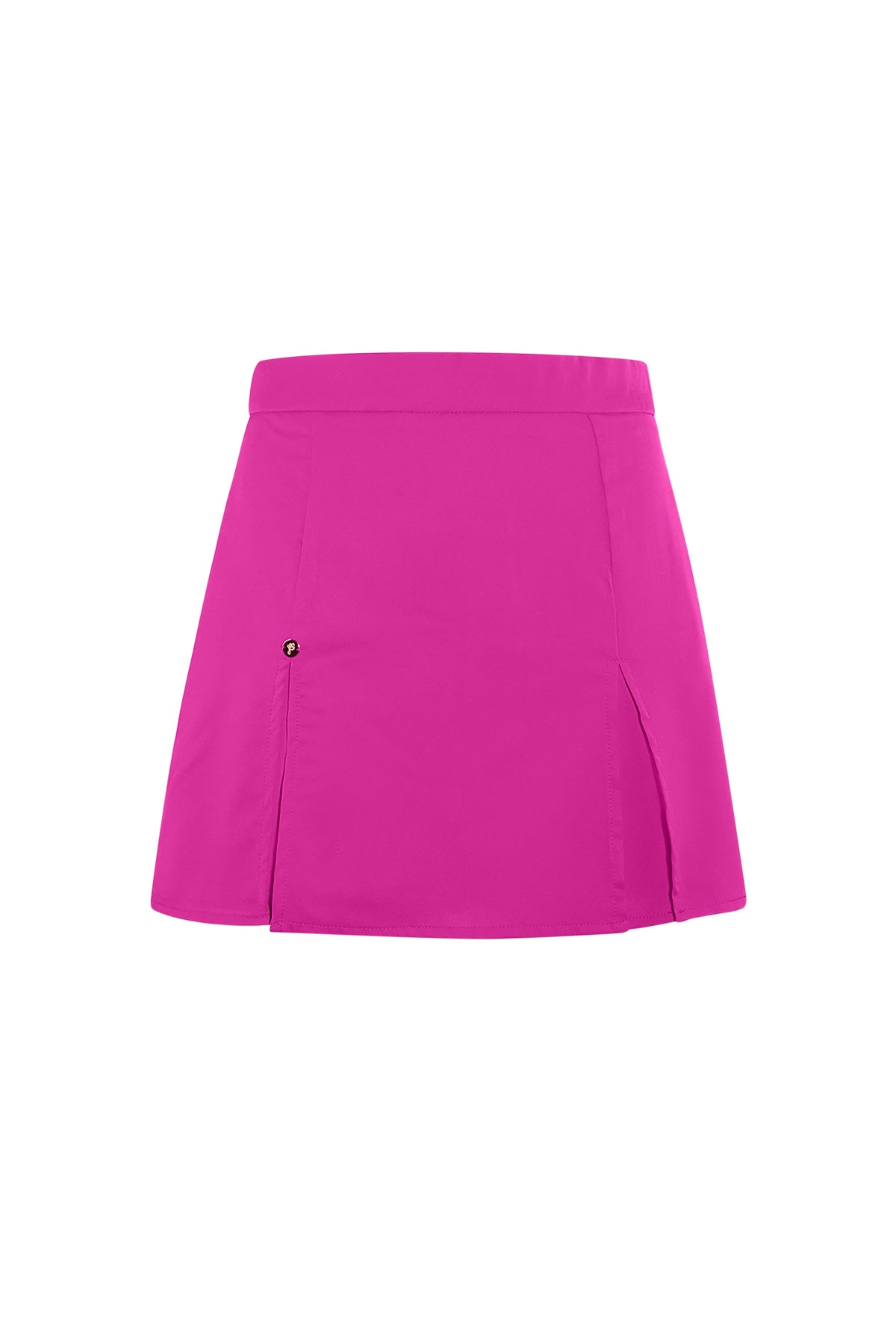 Pastellfarbener Basic-Mini-Skort