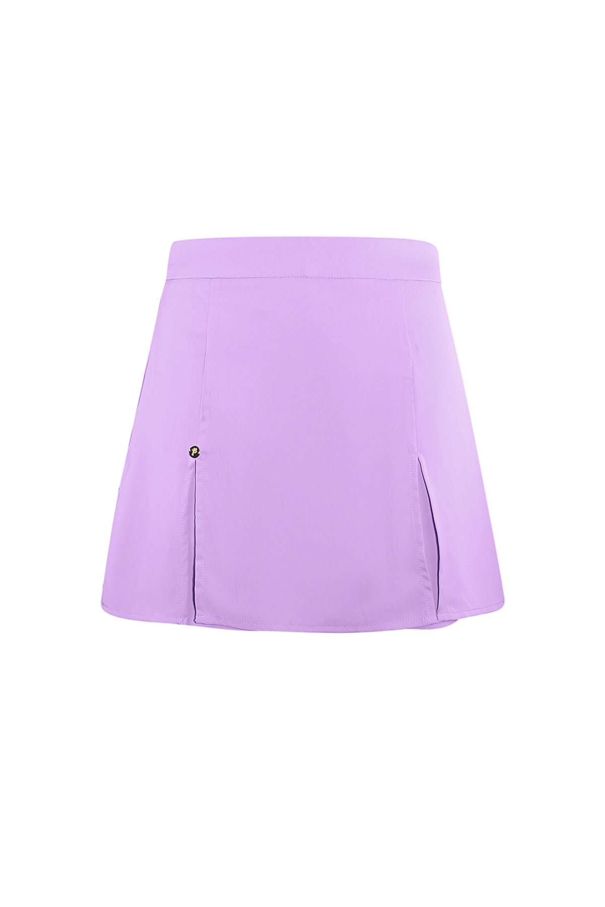 Pastellfarbener Basic-Mini-Skort