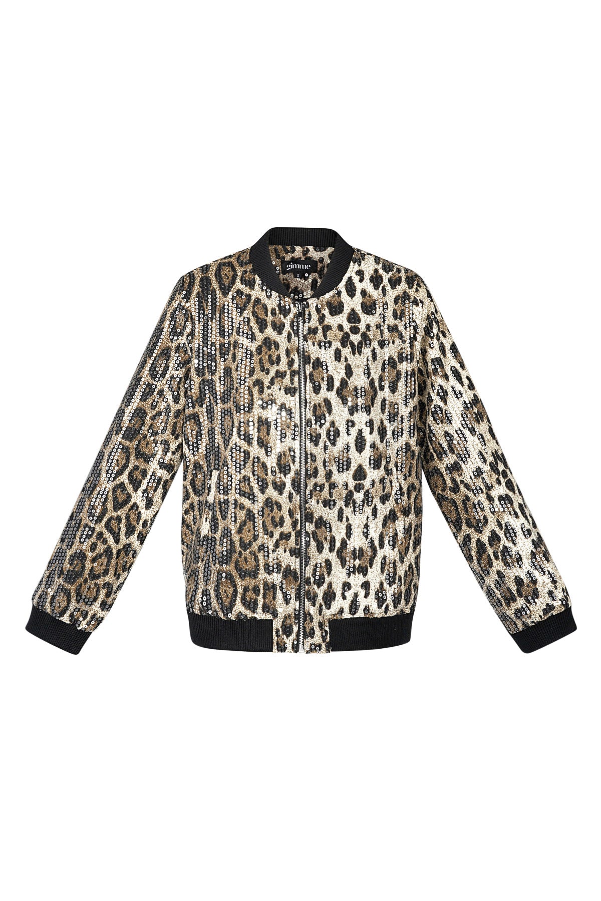 Glitzer Panther Jacke