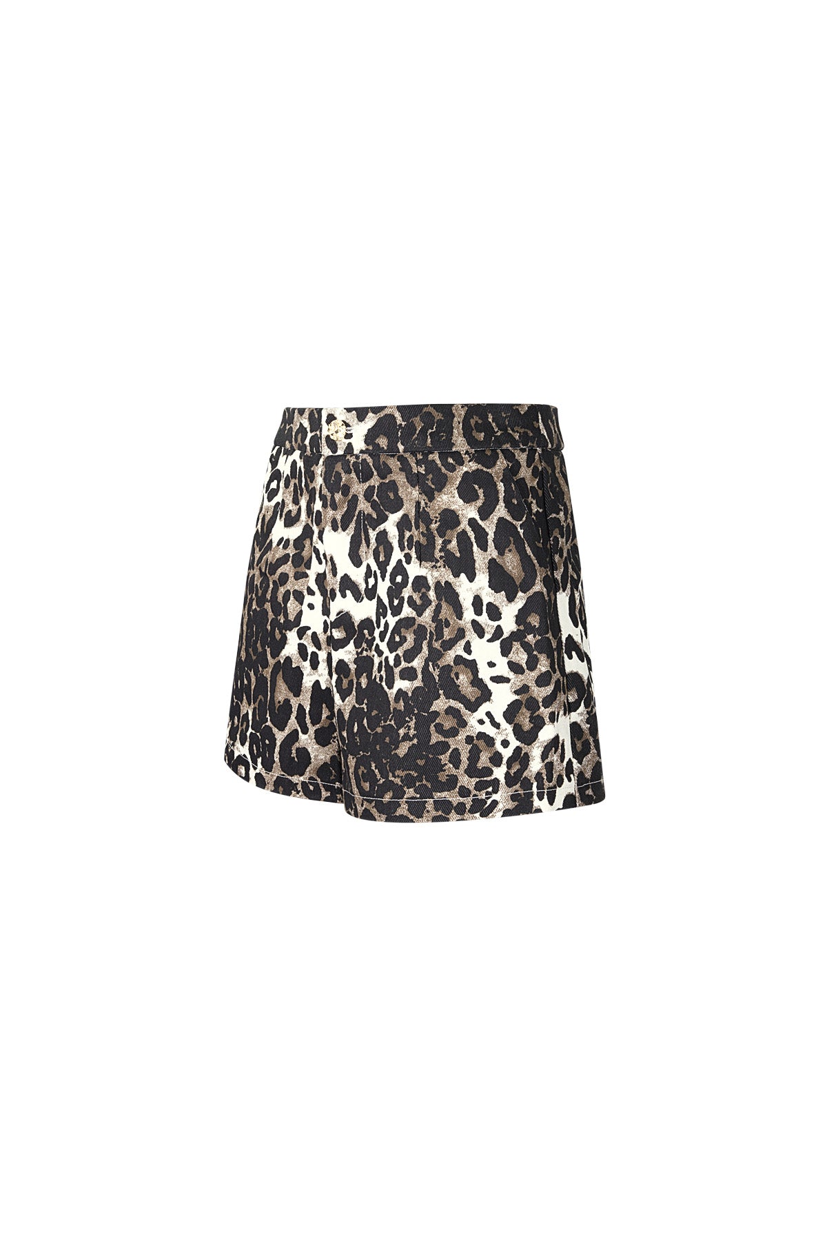 Shorts mit Leopardenmuster