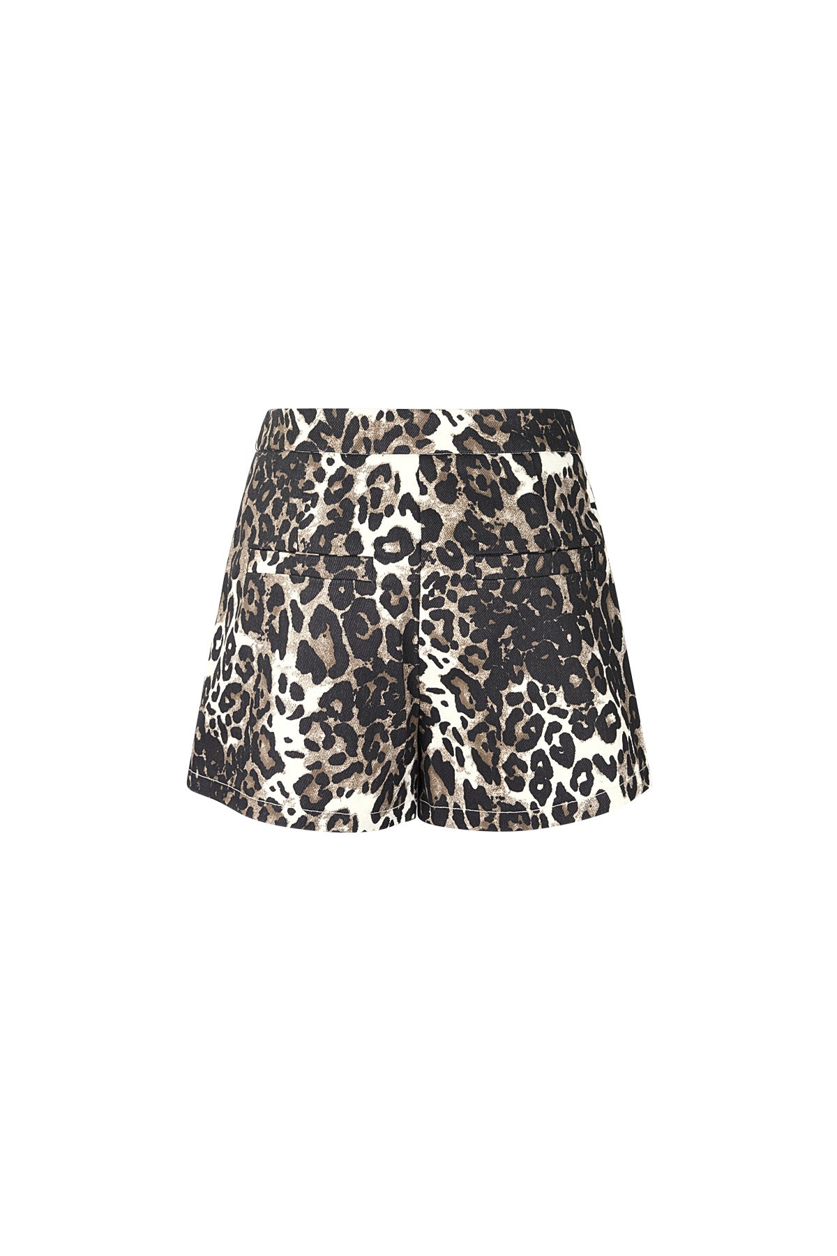 Shorts mit Leopardenmuster