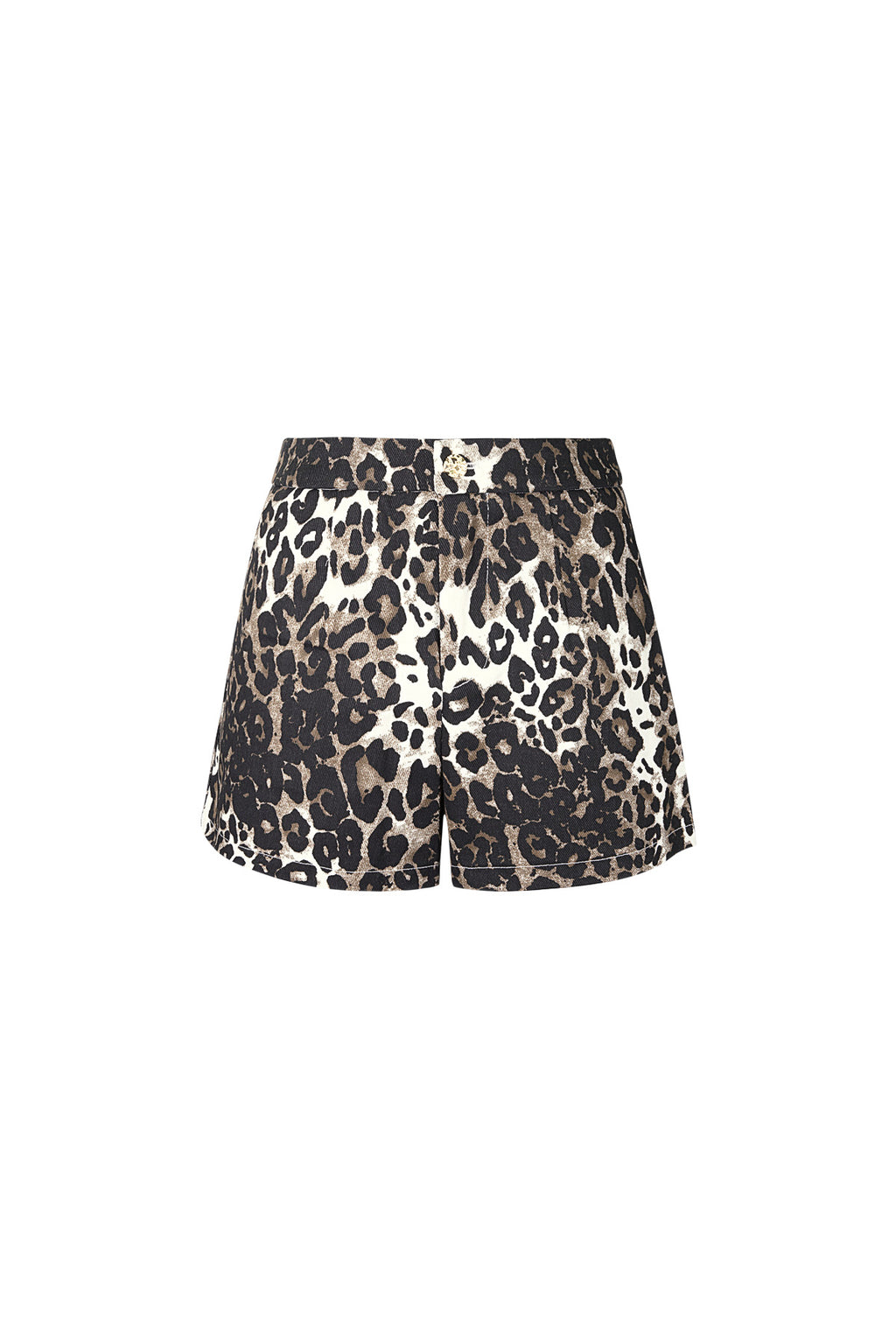 Shorts mit Leopardenmuster
