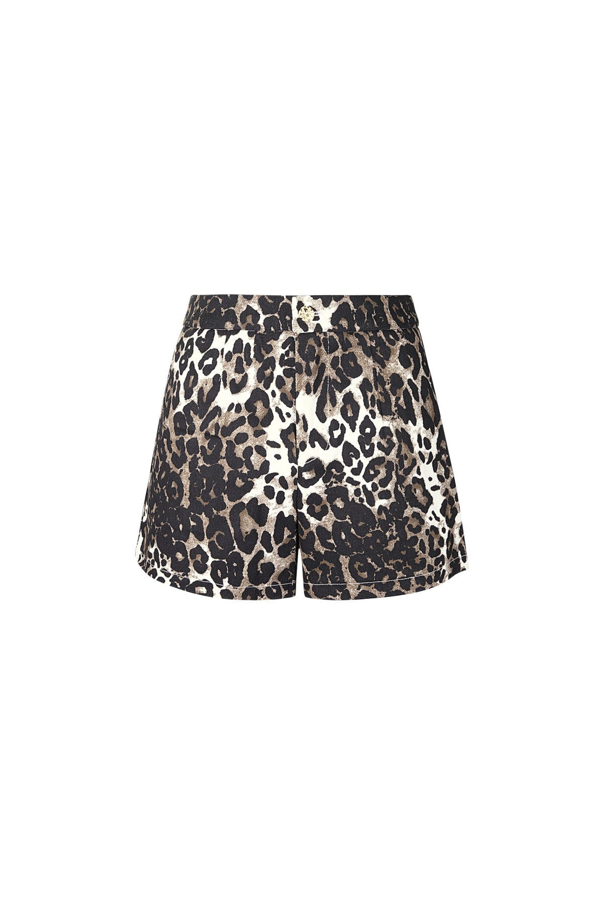Shorts mit Leopardenmuster