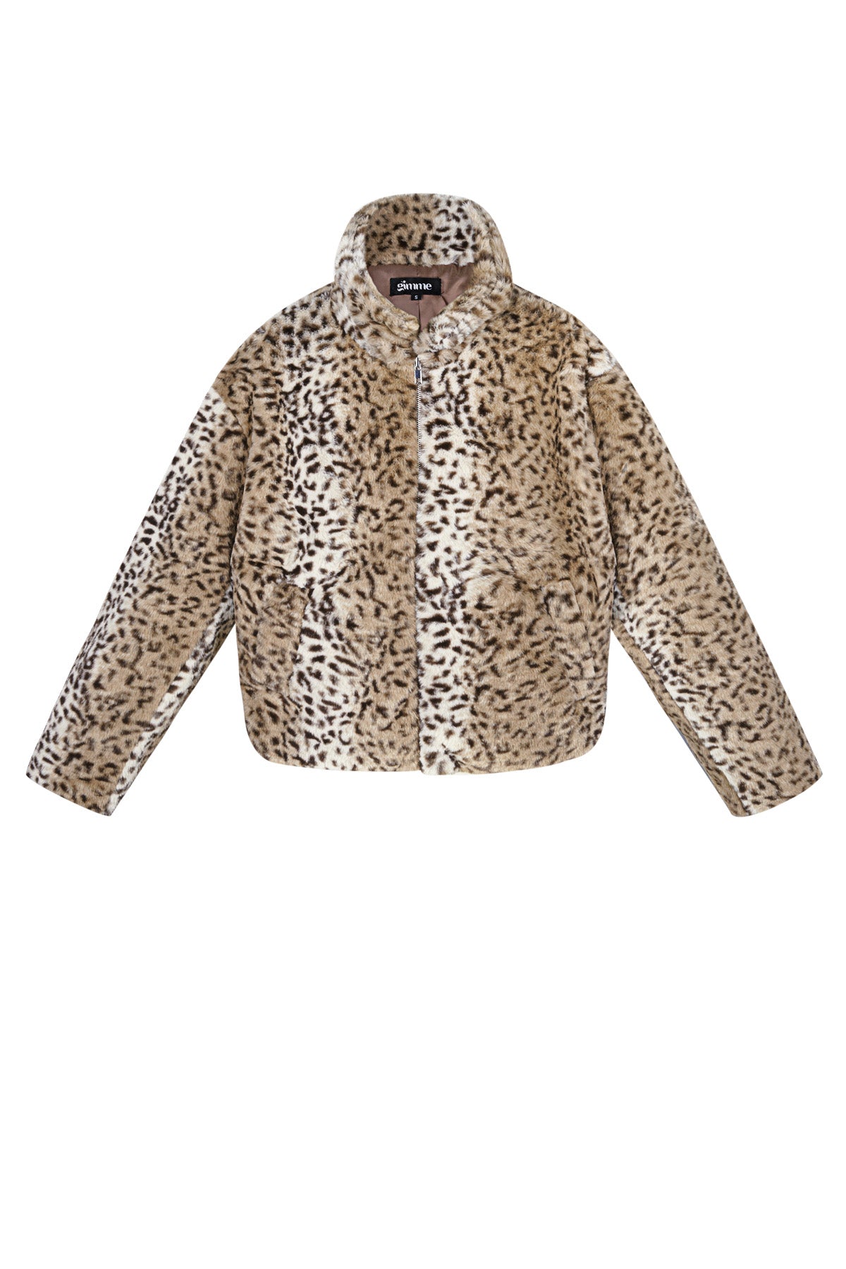 Jacke mit Leopardenmuster