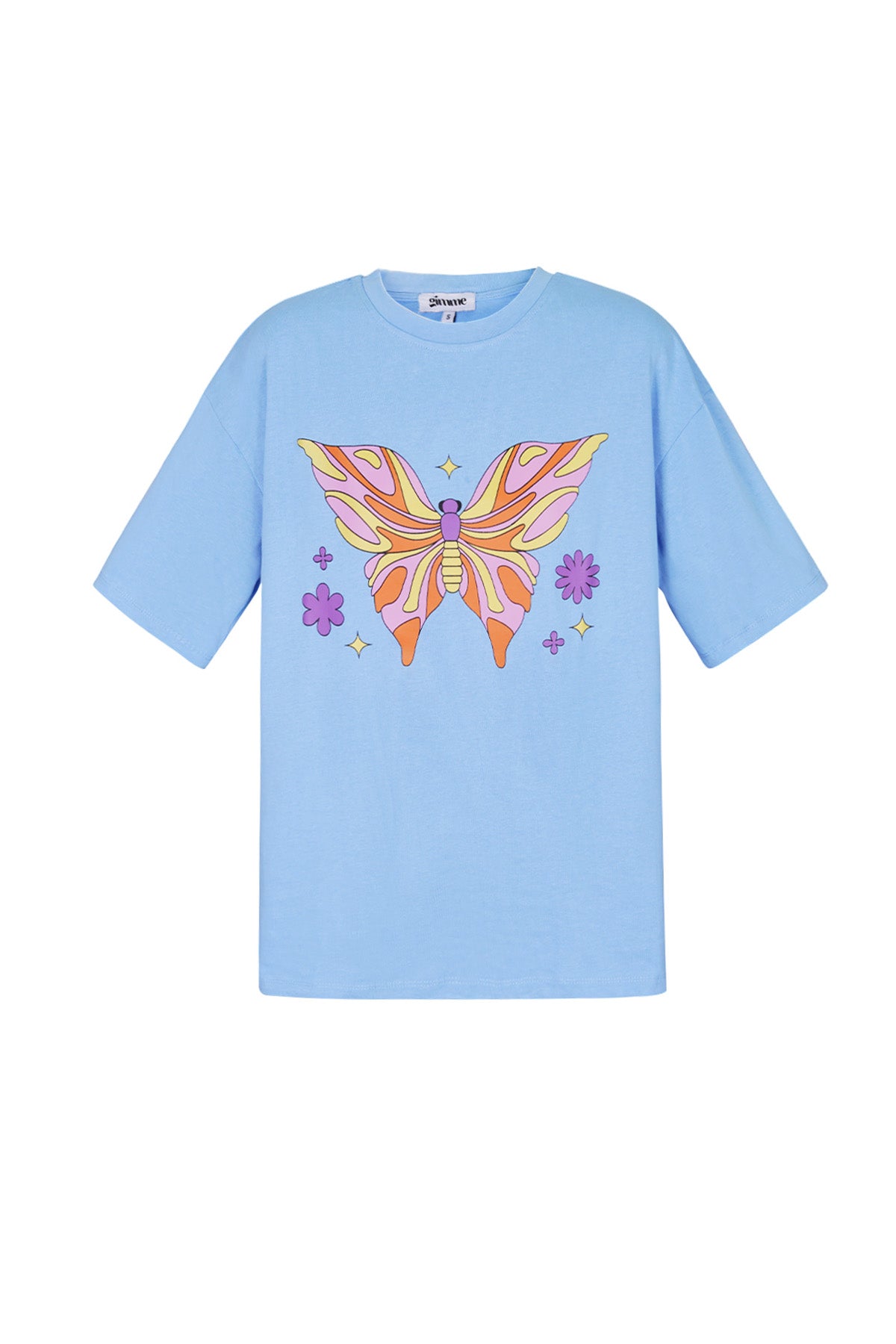 Kurzarmshirt Butterfly