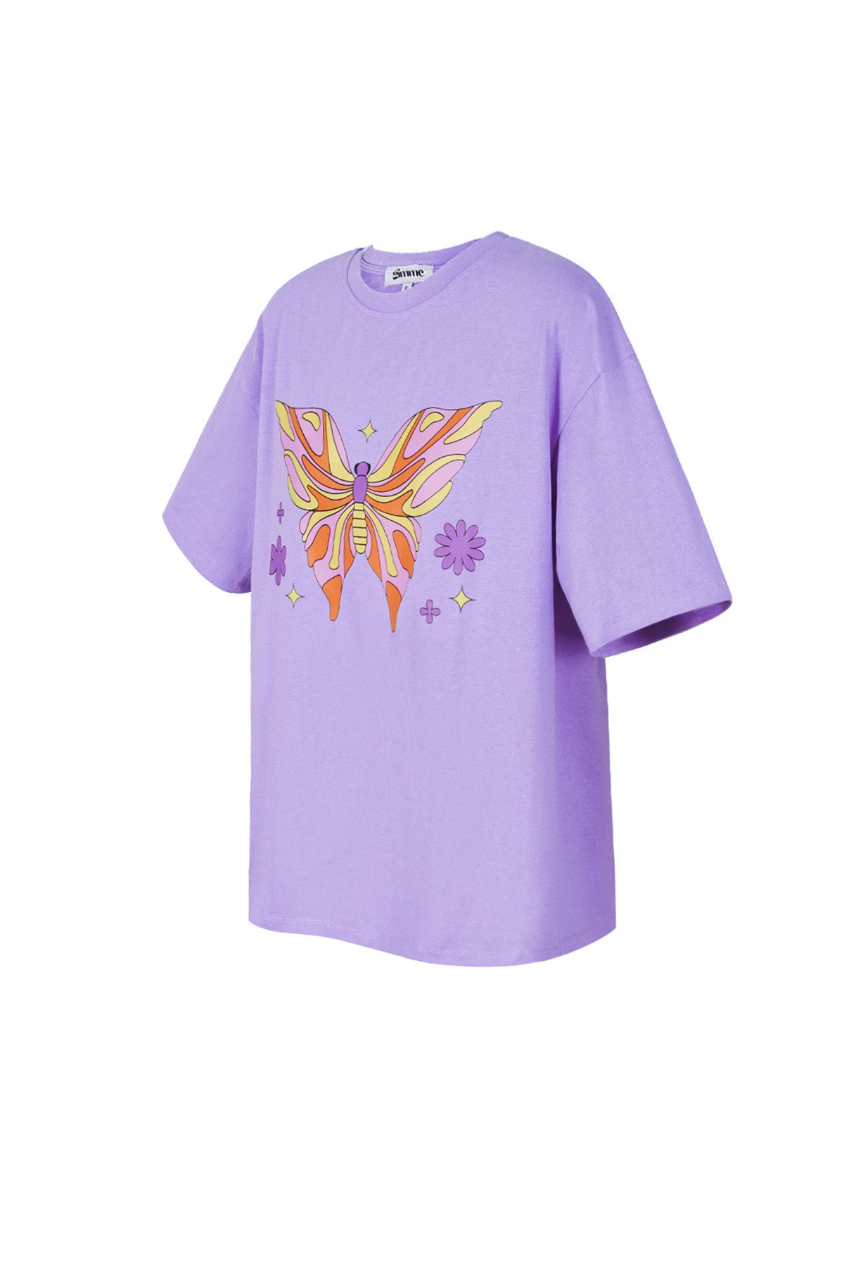 Kurzarmshirt Butterfly