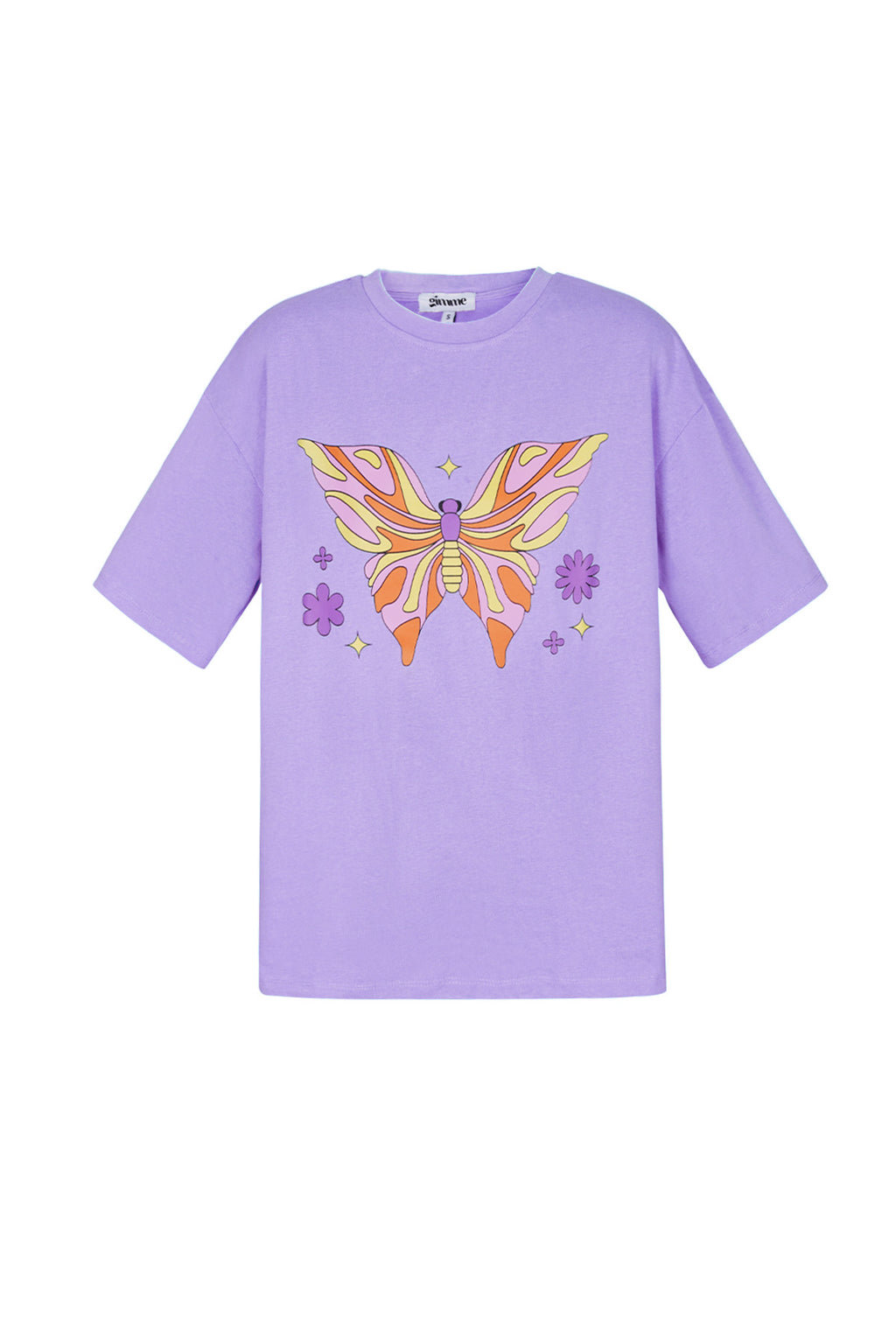Kurzarmshirt Butterfly