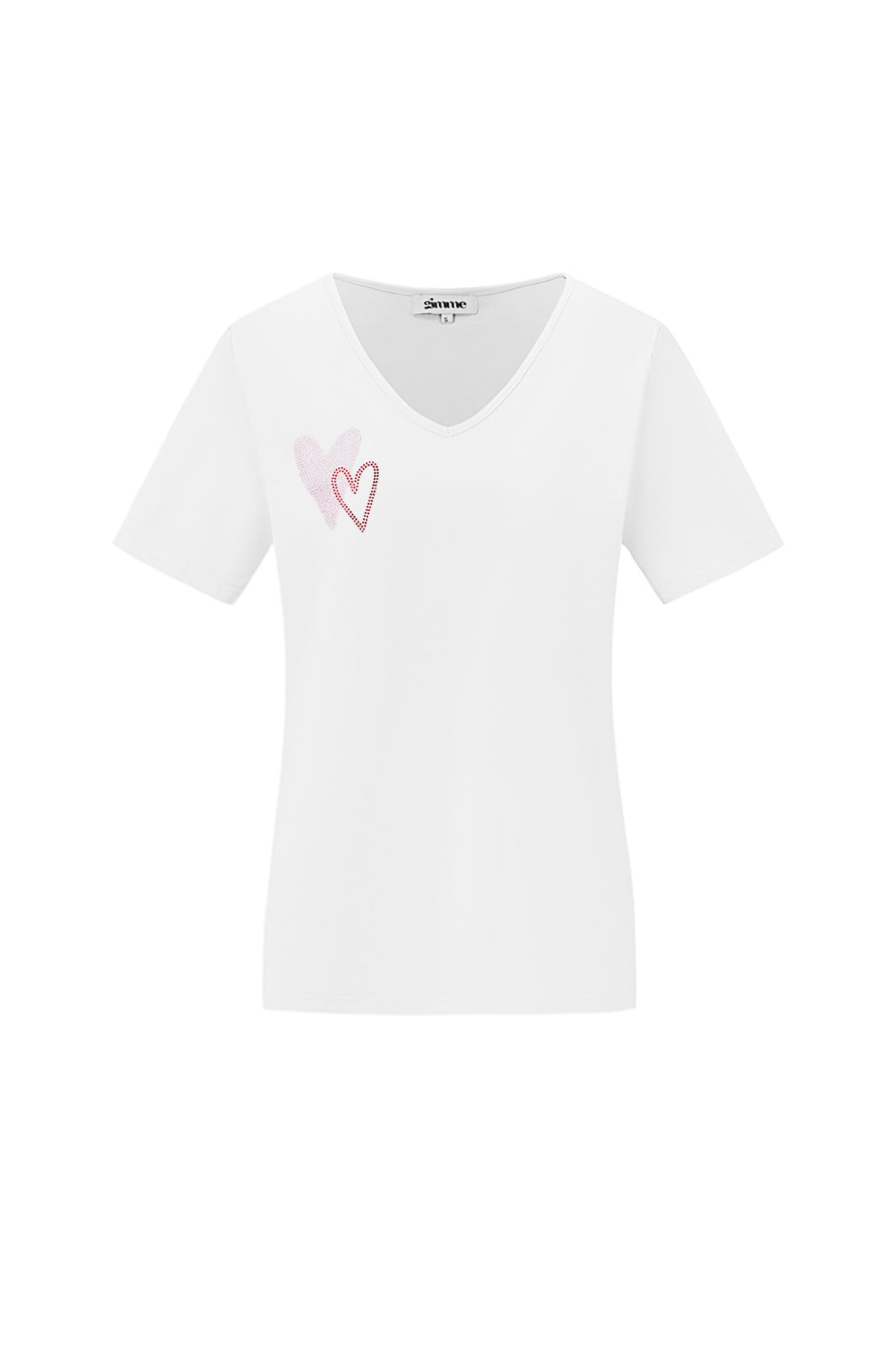 Mini-T-Shirt „Me & You“ – Weiß