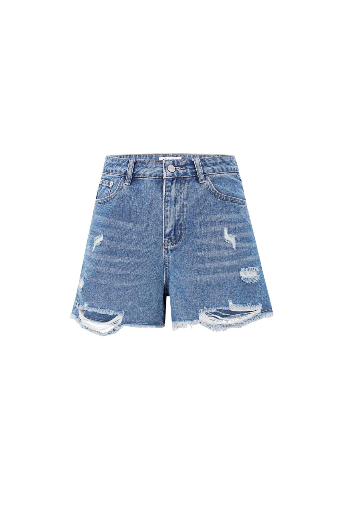Zerrissene Shorts