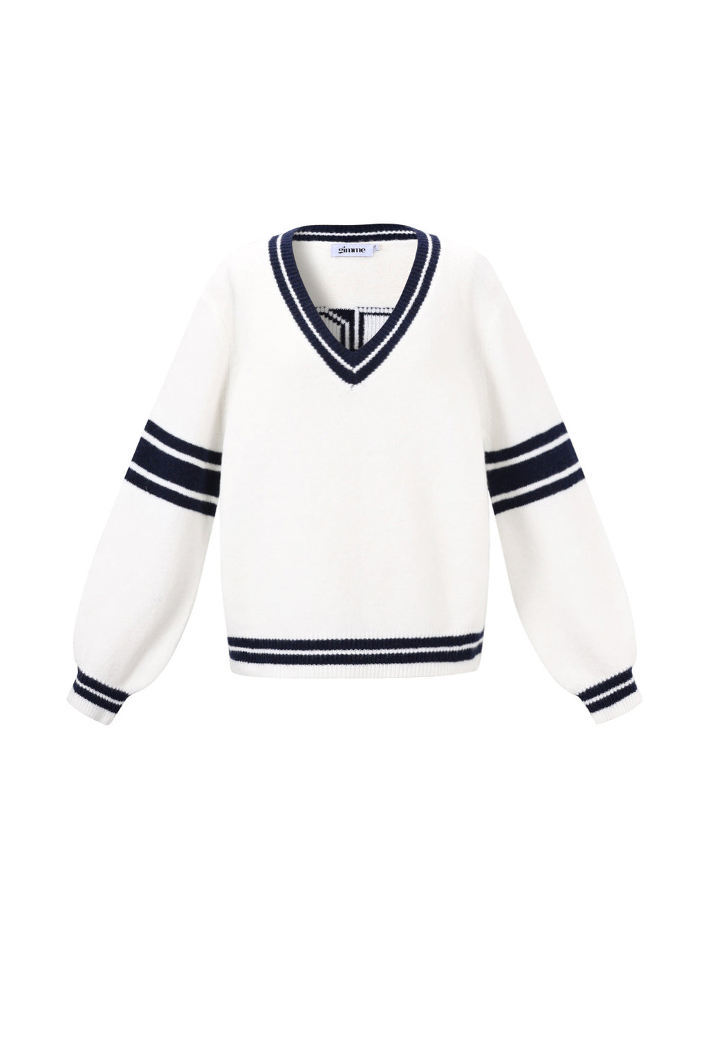 Pullover mit V-Ausschnitt