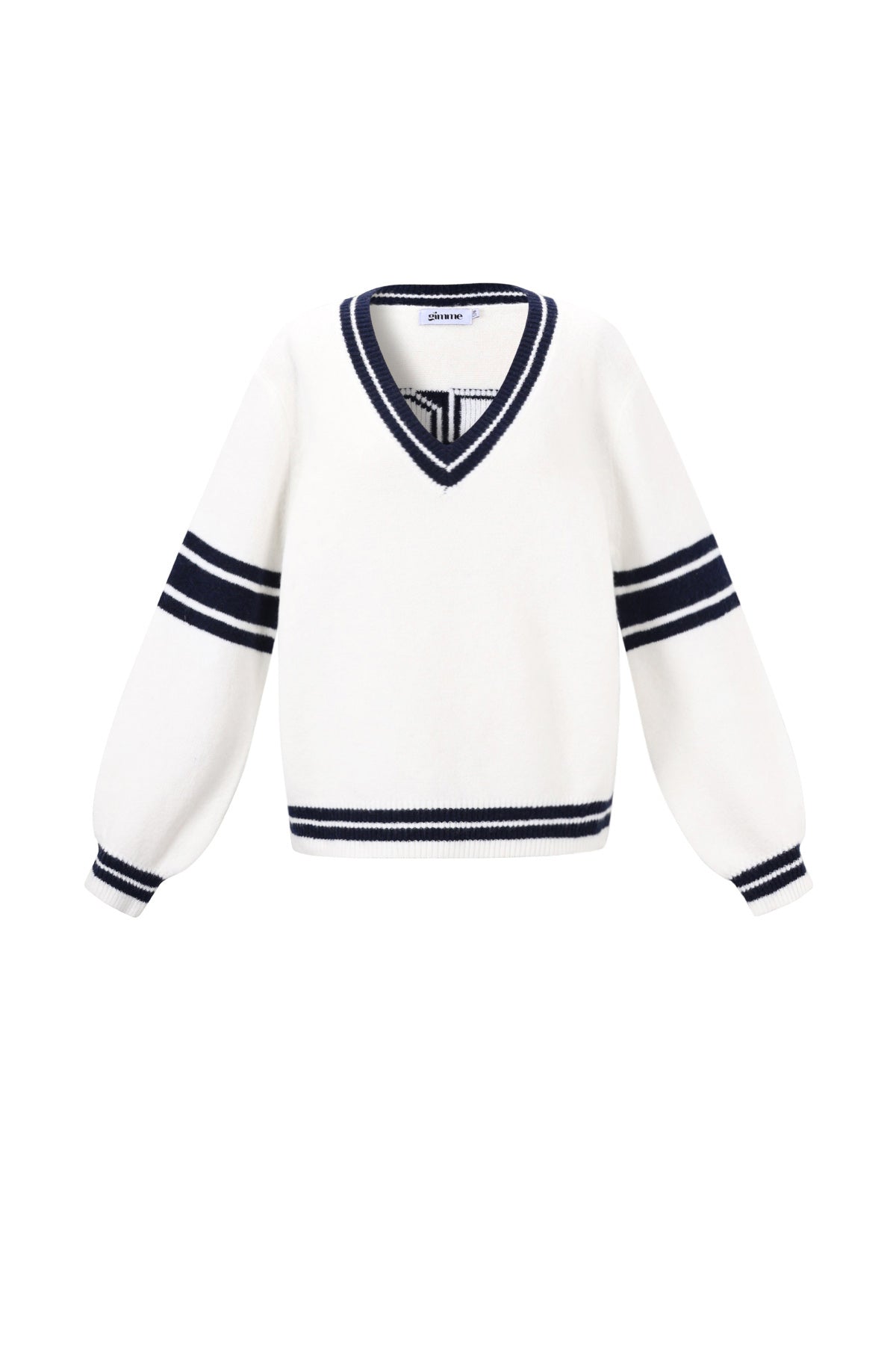 Pullover mit V-Ausschnitt