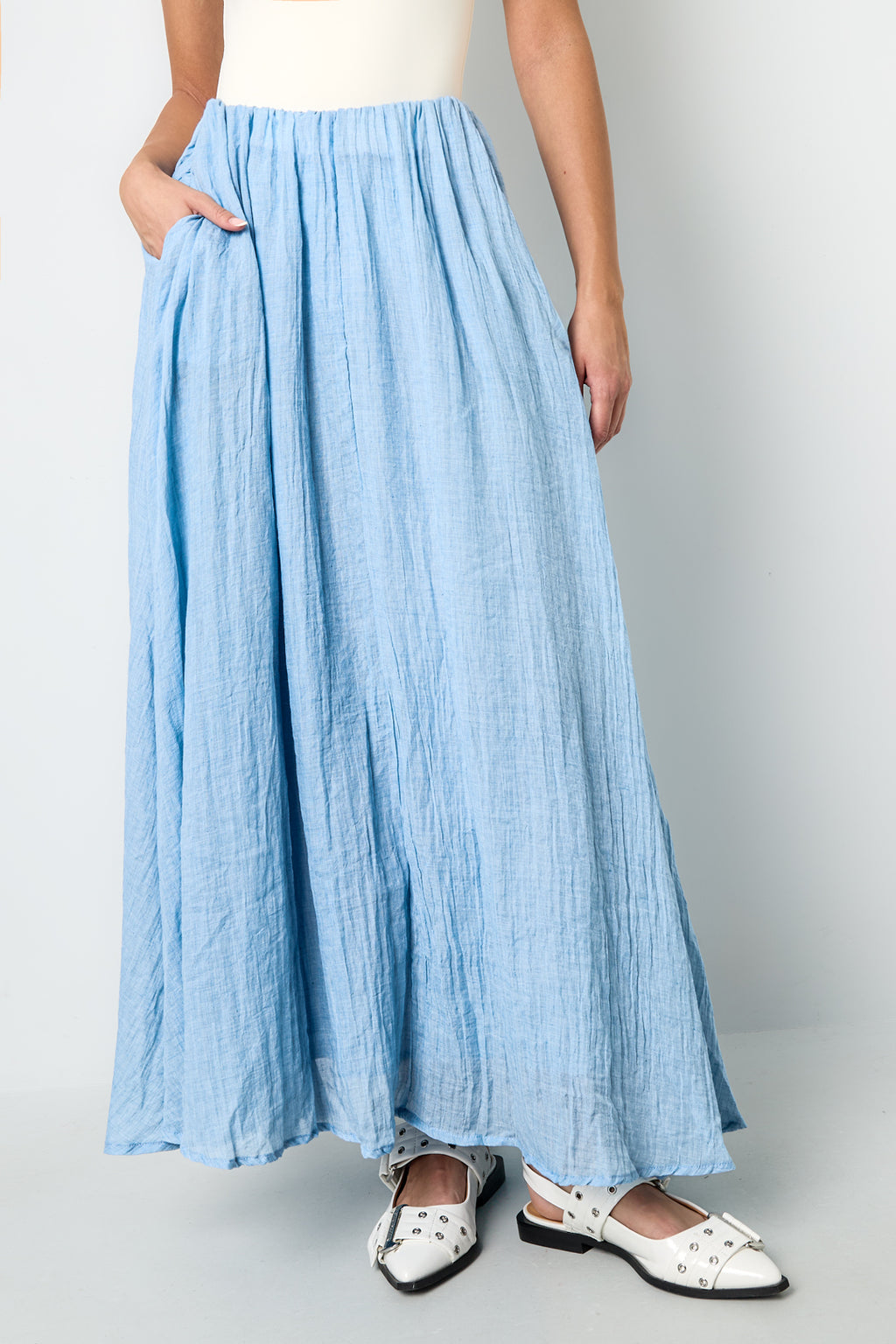 Röcke Einfarbig Casual Frühling/Sommer Kleidung