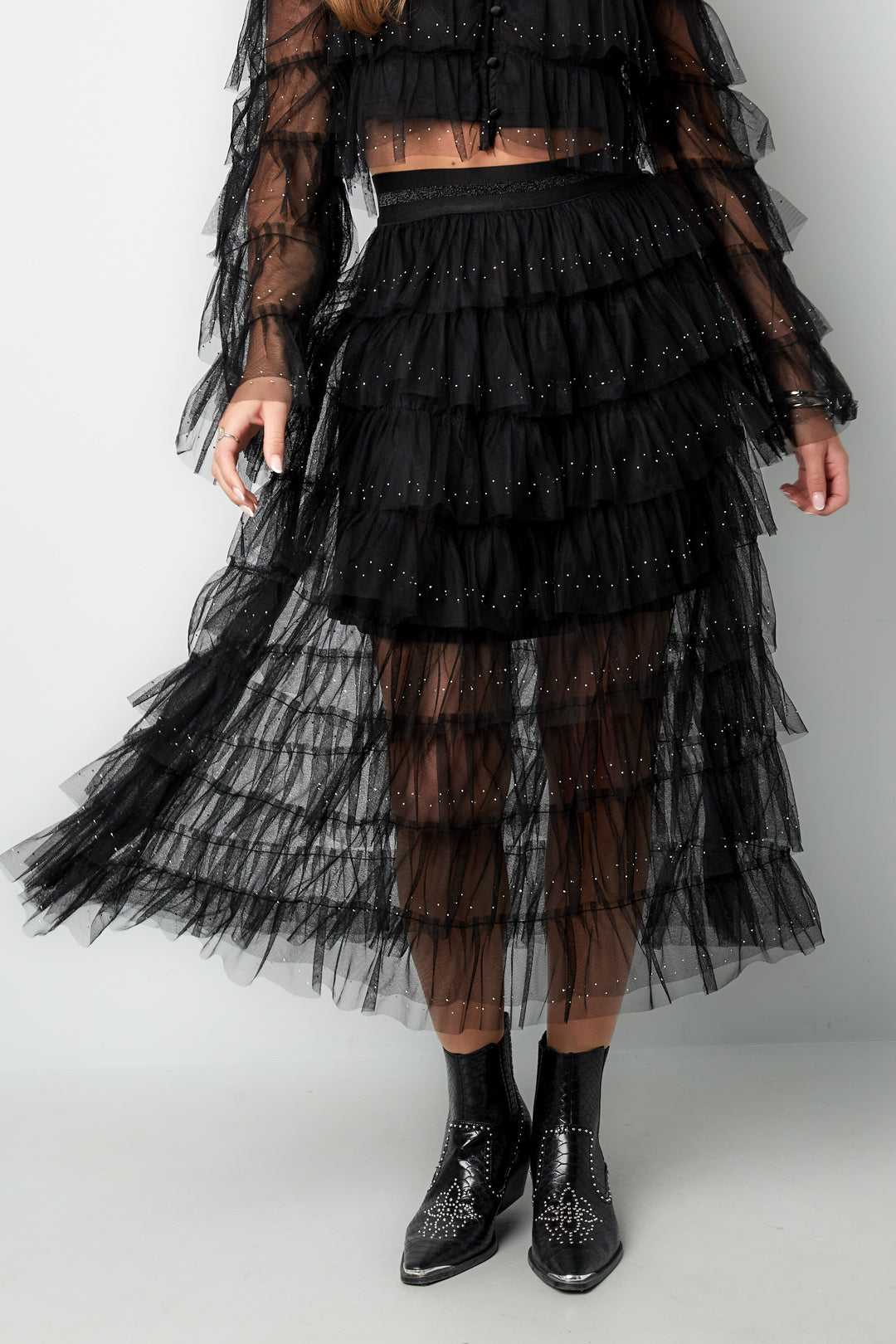 Festival Der glitzernde Rüschenrock