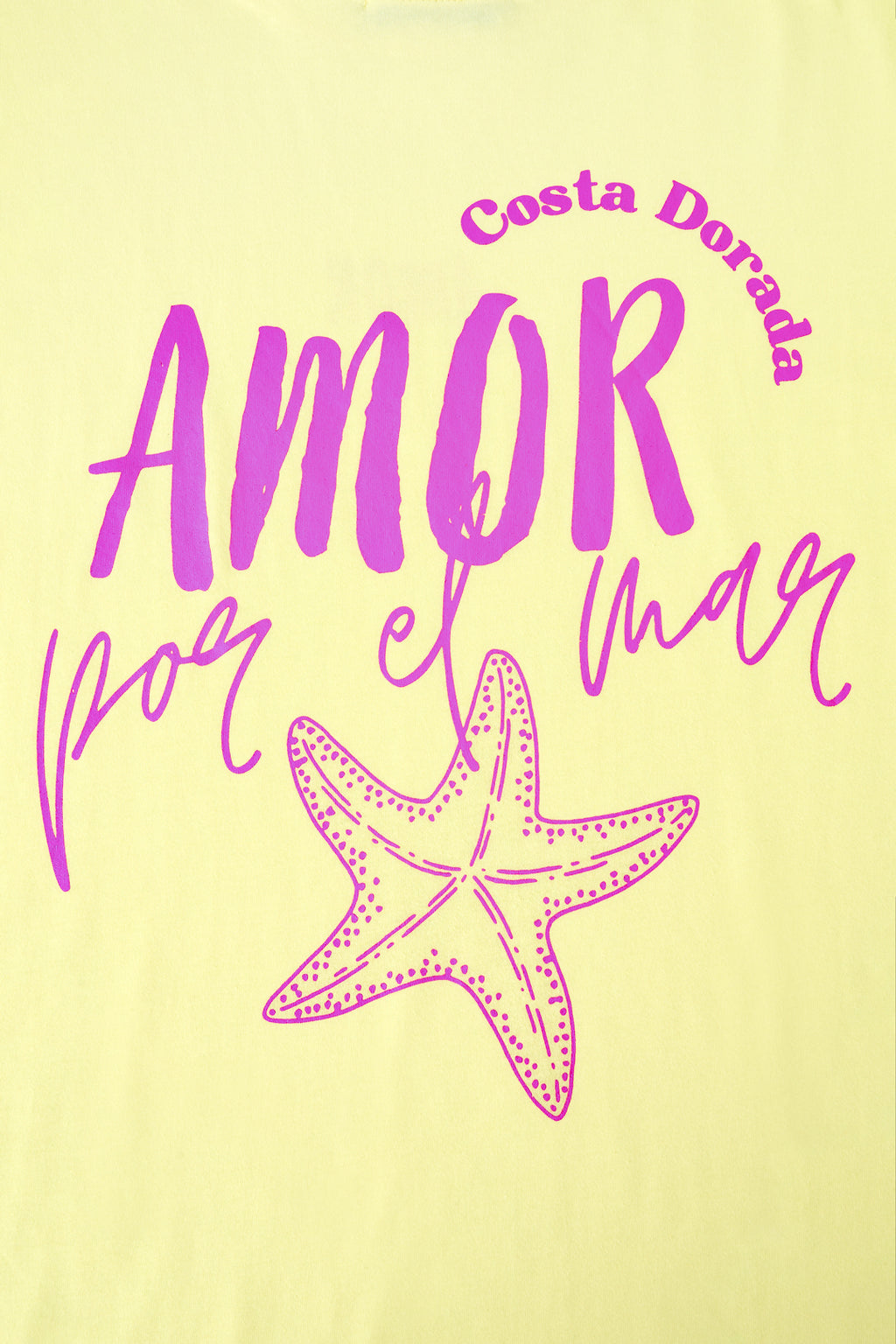 Oversize-T-Shirt „Amor por el mar“