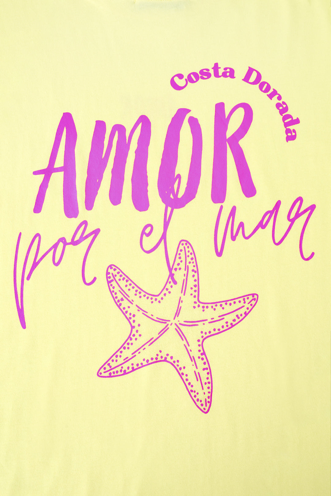Oversize-T-Shirt „Amor por el mar“