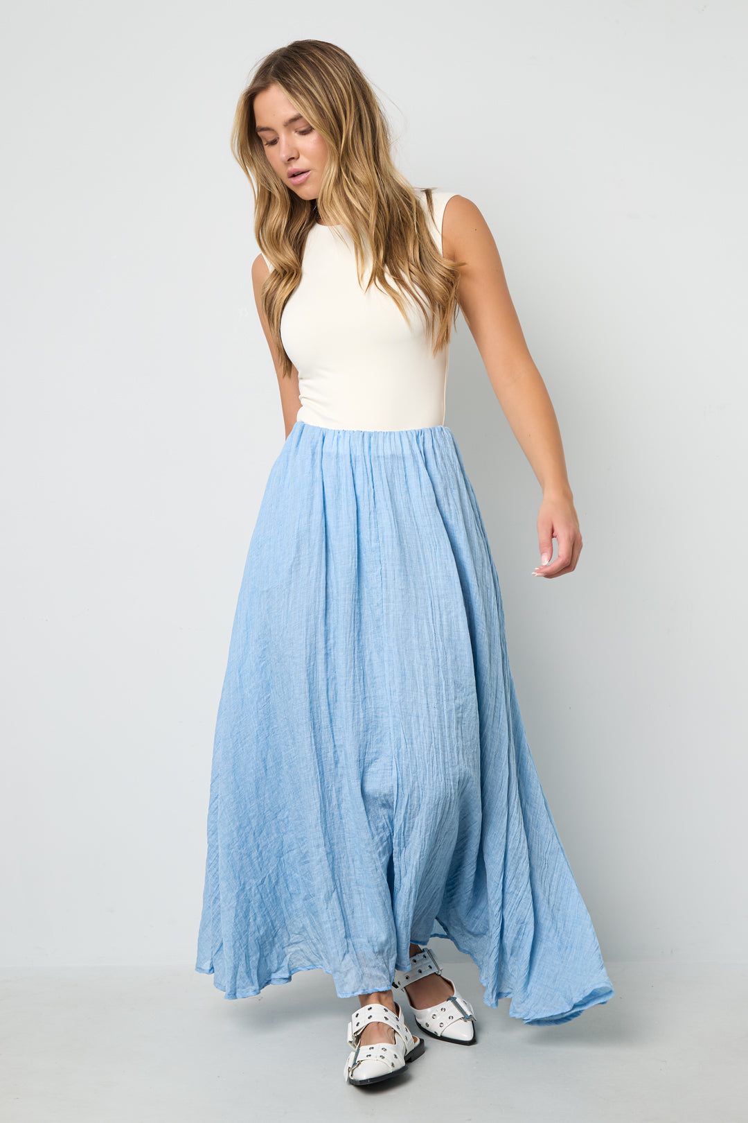 Röcke Einfarbig Casual Frühling/Sommer Kleidung