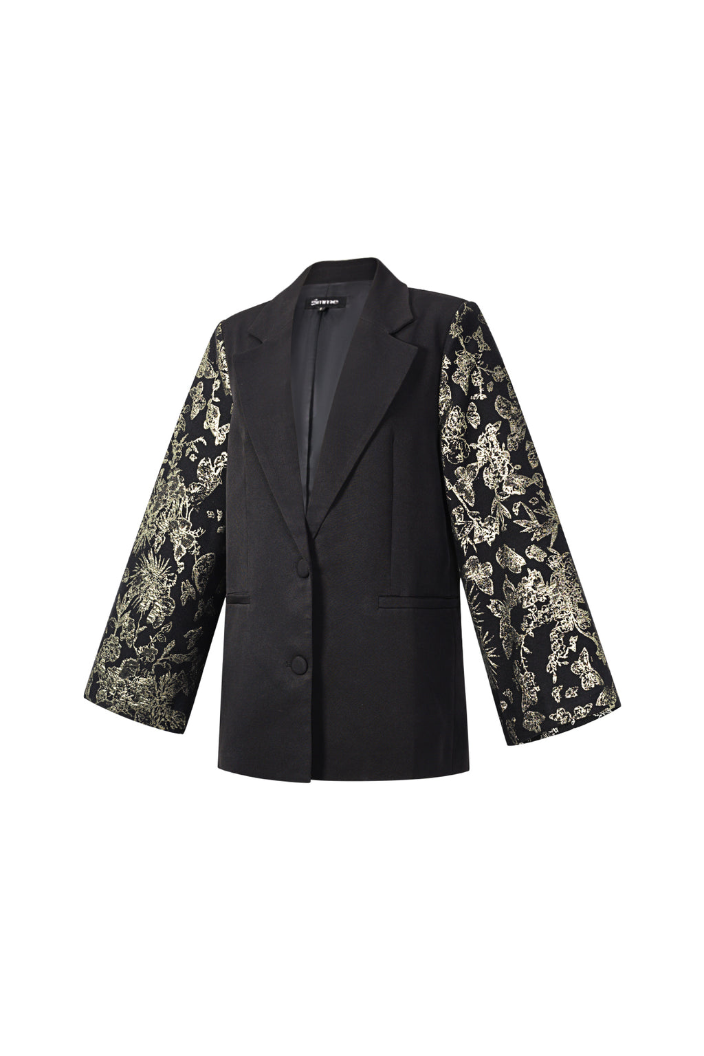 Festlicher Blazer mit Jacquard-Ärmeln