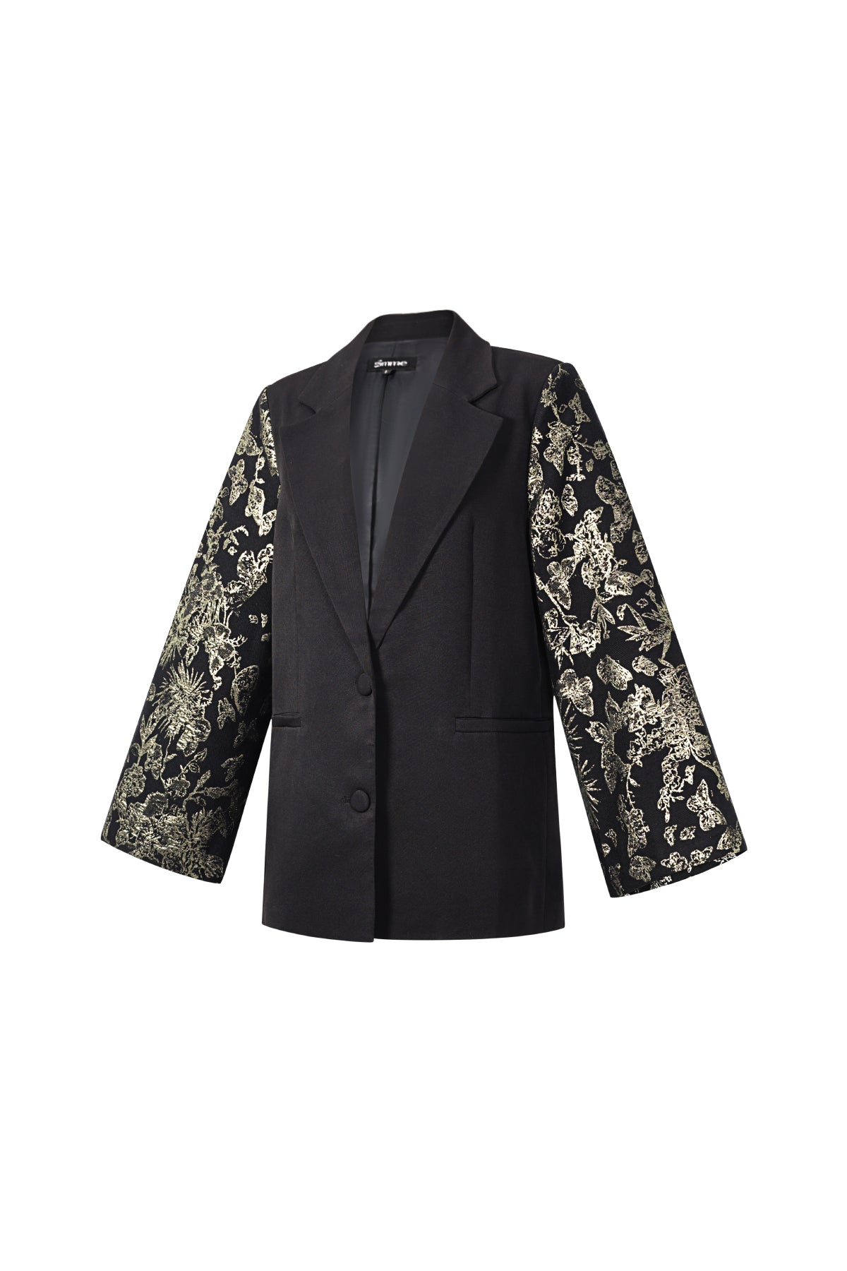 Festlicher Blazer mit Jacquard-Ärmeln