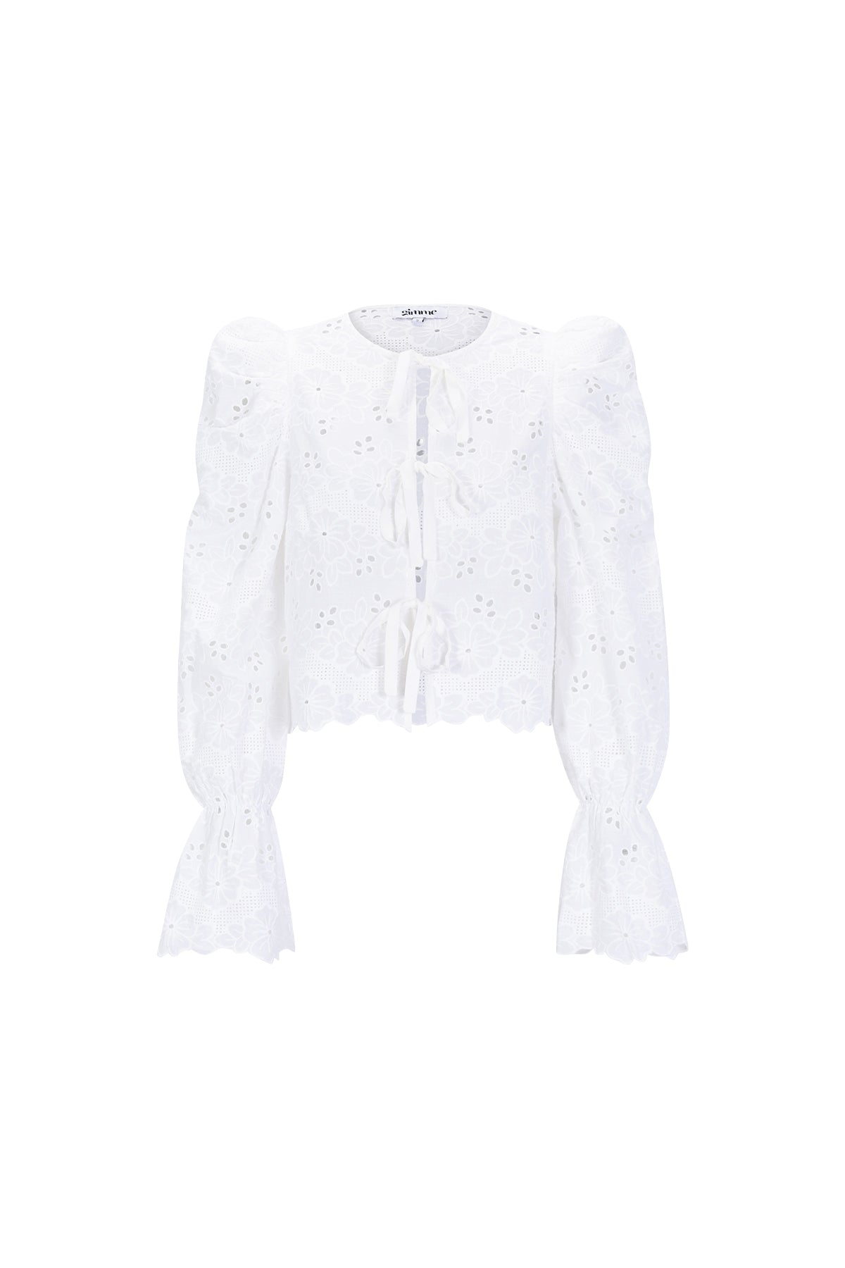 Häkeltop mit Schleifen